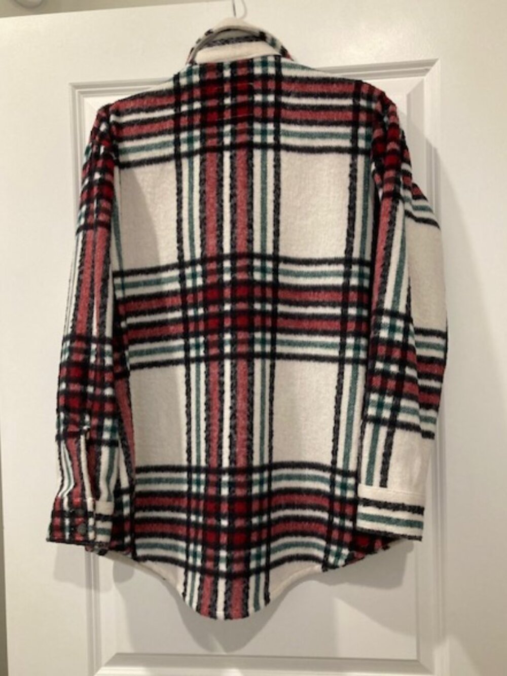 Natural Reflections Plaid Shirt Jacket - Size S/P - Picture 2 of 4